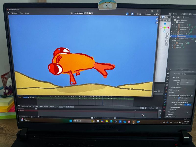 The Fish who wanted to walk(zhabki)