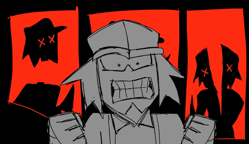 The Usual Death (Purple Shades)